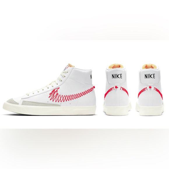 NIB Youth Nike Blazer Mid Vintage Zig Zag - Picture 1 of 3